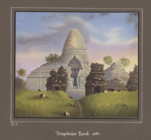 Tjandi-sebu Tapınağı Harabesi, Topographischer und Naturwissenschaftlicher Atlas zur Reise durch Java