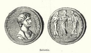 Sallust, Romalı tarihçi ve politikacı (lito) by German School