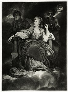 Sarah Siddons, 1884-90 (fototip) by German School