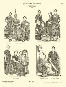 Siyam ve Birmanya kostümleri by German School