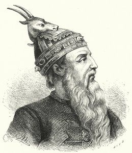 İskender Bey, Arnavut asilzade ve askeri komutan (gravür) by German School