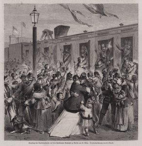 Prusya Garde Landwehr askerleri, 22 Mart 1871, Fransa-Prusya Savaşı