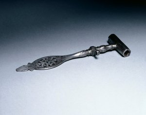 Tekerlek kilitli tabanca için anahtar, c.1600-50 by German School