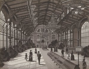 Sprudelcolonnade, İç (lito) by German School