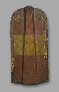 Ayakta duran döşeme, Klausen, c.1480-90 (ahşap, demir ve domuz derisi) by German School