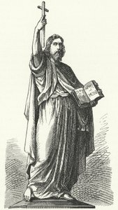 Aziz Boniface Heykeli (c675-754), Fulda