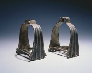 Üzengi, c. 1525-1550 (modern siyah boya ile çelik) by German School