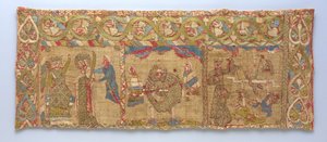 St. Catherine Şehitliği ile birlikte çalındı, Rheinland, c.1200 by German School