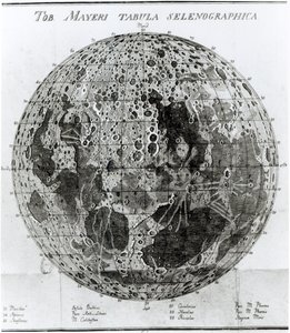 Ayın Yüzeyi, Johann Hieronymus Schroeter tarafından Selenotopographische Fragmente