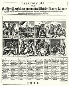 Tütün (gravür) by German School