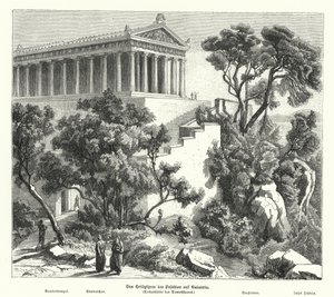 Poseidon Tapınağı, Kalaureia, Yunanistan, Demosthenes