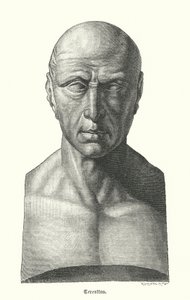 Terence, Romalı oyun yazarı (gravür) by German School