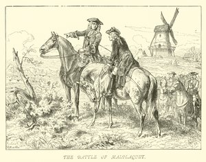 Malplaquet Savaşı by German School