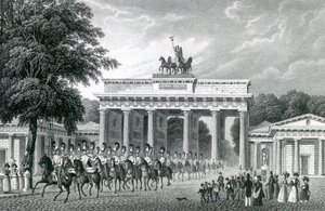 Brandenburg Kapısı, Berlin by German School