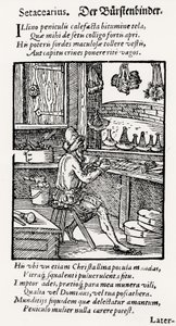 Hartman Schopper tarafından yayınlanan The Bristle Maker by German School