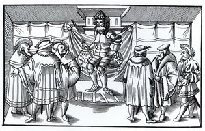 The Court of a Baron, Cosmographie Universelle of Munster, 1552