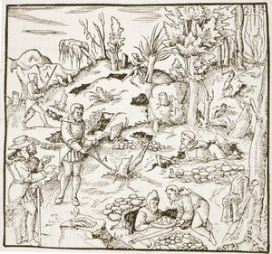 The Divining Rod, Bergwerk Buch