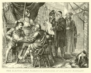 Seçmen John Frederick ölüm emrini bildirdi by German School