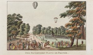 Havai Fişek Yeri, Prater, c.1802 by German School