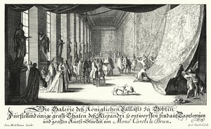 Galerie des Gobelins, Paris (gravür) by German School