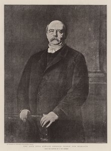 Geç Otto Edward Leopold Prens von Bismarck (lito) by German School