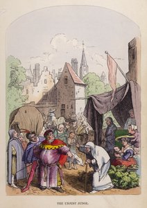 Adaletsiz Yargıç (renkli taş) by German School