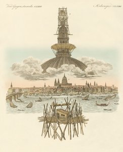 Londra panoraması için St. Pauls Katedrali