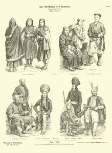 Tibet ve Keşmir kostümleri by German School