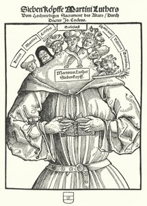 Johannes Cochlaeus tarafından yazılan Martin Luther