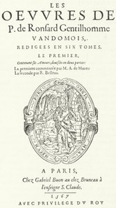 Pierre de Ronsard