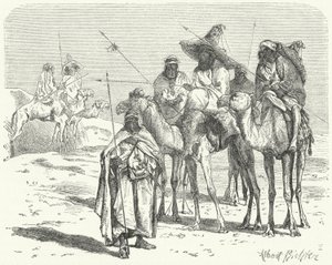 Tuaregler (gravür) by German School