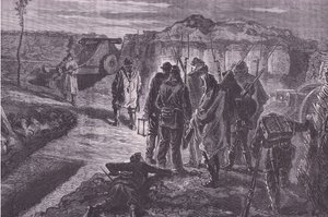 Surların üzerinde, Cassell and Company Limited tarafından yayınlanan Cassells History of the War of France and Germany, c.1890 (litho) by German School