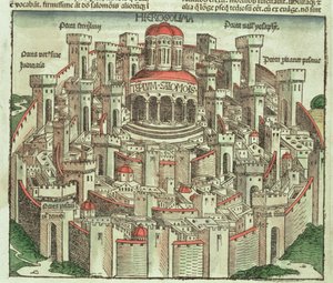 Hartmann Schedel (1440-1514) 1493 tarafından Nuremberg Chronicle