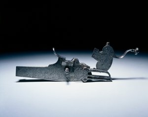 Av tüfeğinden tekerlek kilidi, c.1720-40 (çelik) by German School