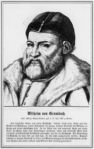 Wilhelm von Grumbach (gravür) by German School