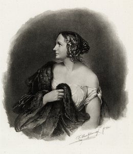Wilhelmine Schröder-Devrient, 1884-90 (fototip) by German School