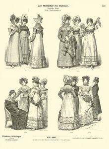 Kadın kostümü, 19. yy by German School