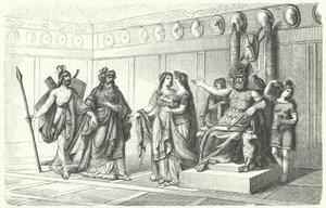 Wotan, şiir ve şarkı tanrısı Bragi