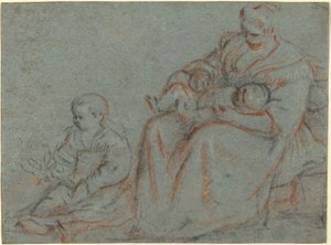 ev sahnesi by Gerolamo Bassano