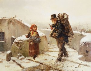 Pedlar by Gerolamo Induno