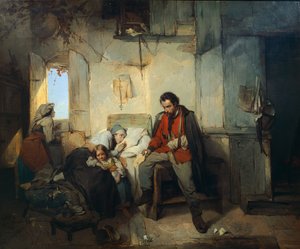 Yaralı Askerin Dönüşü, Gerolamo Induno