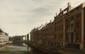 Batıdan bakıldığında Herengracht, Amsterdam