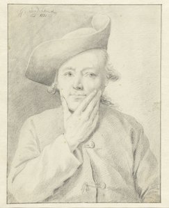 Mansbüste by Gerrit Dadelbeek