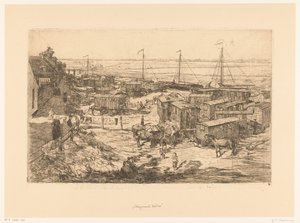 Schipperswal, Hattem (nesne üzerindeki orijinal başlık) by Gerrit Haverkamp