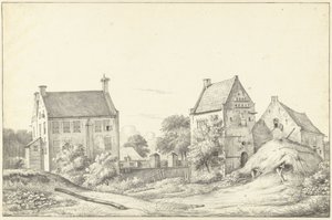 Jutphaas yakınlarındaki Vroonestein evi by Gerrit Lamberts