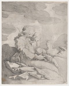 İnanç, Umut ve Hayırseverlik, ca. 1593. by Gerrit Pietersz Sweelink