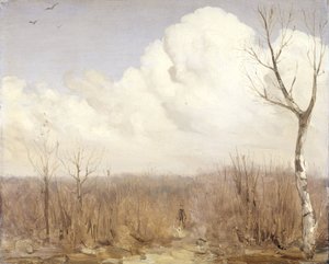 sonbahar günü by Gerrit Willem Dijsselhof