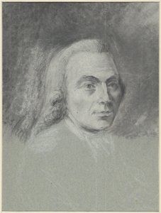 Gerrit Zegelaar'ın peruklu otoportresi by Gerrit Zegelaar