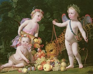 Barış ve Bolluk Alegorisi, 1629 by Gerrit van Honthorst