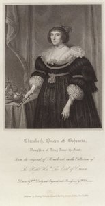 Elizabeth, Bohemya Kraliçesi by Gerrit van Honthorst